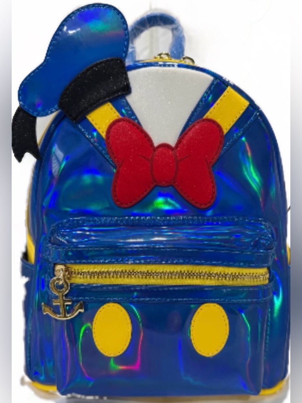 Loungefly Mini Backpack - Disney Donald Duck 90th Anniversary, Metallic
